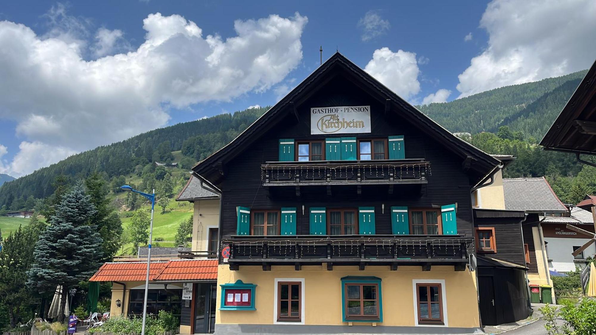 Gasthof-Pension Alt Kirchheim Бад Кляйнкирххайм Экстерьер фото